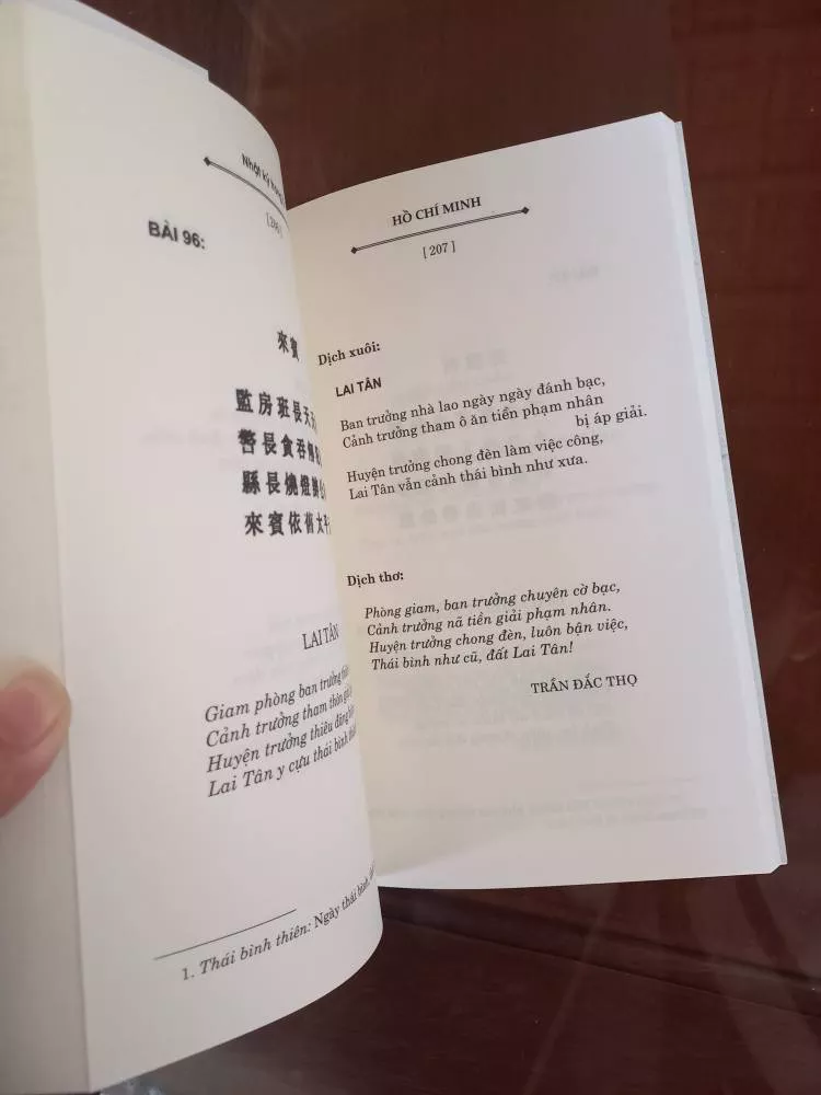 Collection of Poems "Prison Diary" by Ho Chi Minh – A Work of Profound Humanity and Creativity
