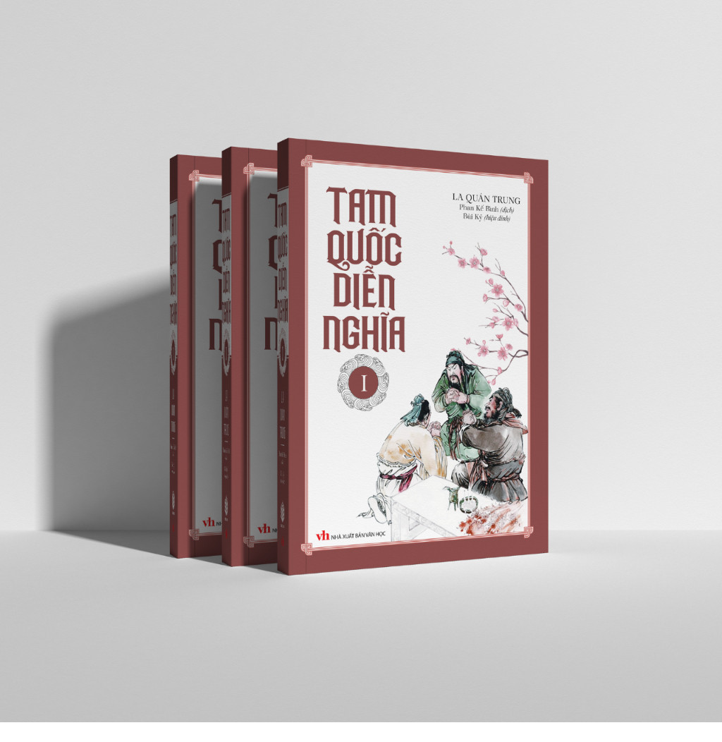 Books - 3 Volume Combo of "Romance of the Three Kingdoms" Tam Quoc Dien Nghia