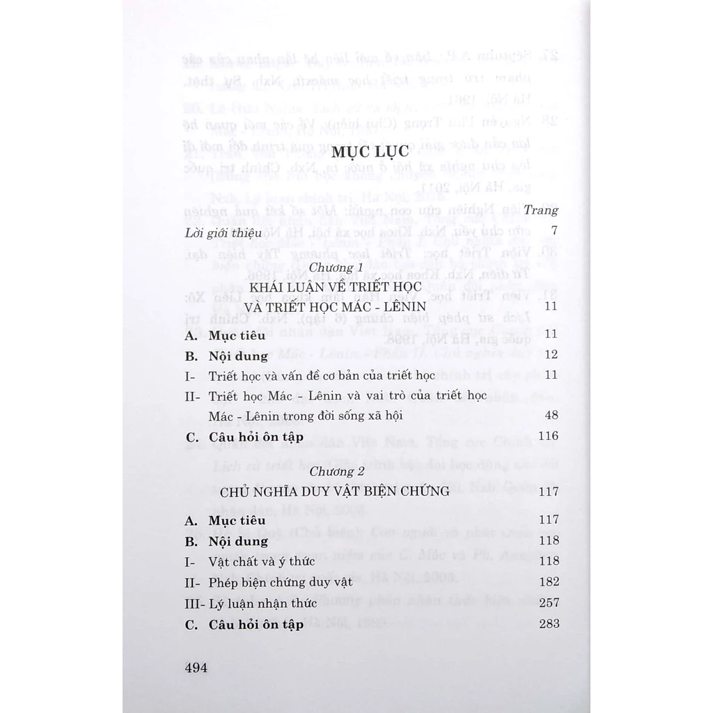 Marxist-Leninist Philosophy Textbook-Sach Triet hoc Mac Lenin. (For Non-Political Theory Majors in Higher Education)