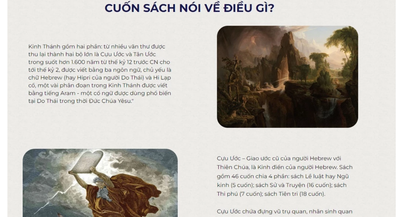 Combo of the Old Testament & New Testament Bible, Vietnamese