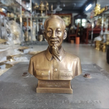 Statues of President Ho Chi Minh by Bronze Revering a Vietnam National Hero