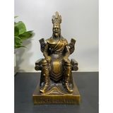 Bronze Statue of the National Viet VUA HUNG – HUNG VUONG, Ancestor King - Hung King with Antique Patina