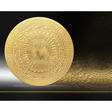 DONG SON Bronze Drum Face Wall Decor - 60cm - Handcrafted in Dai Bai Bronze Casting Village, Vietnam