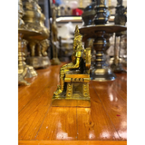 Bronze Statue of the National Viet VUA HUNG – HUNG VUONG, Ancestor King - Hung King with Antique Patina