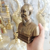Statues of President Ho Chi Minh by Bronze Revering a Vietnam National Hero
