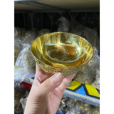 Combo 01 Dragon Phoenix Brass Altar Bowl & Chopsticks Set Vietnamese