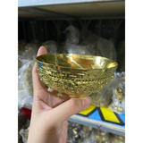 Combo 01 Dragon Phoenix Brass Altar Bowl & Chopsticks Set Vietnamese