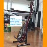 Vietnamese Pipa with Natural Wood Front and Mother of Pearl Inlaid Back