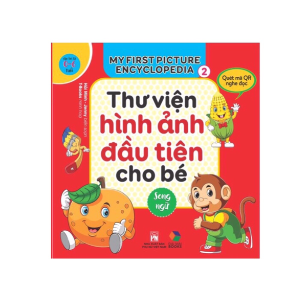 Books - Combo Box of 8 Volumes, First Picture Library for Kids (Bilingual Vietnamese-English)
