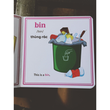 Books - Combo Box of 8 Volumes, First Picture Library for Kids (Bilingual Vietnamese-English)