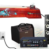 FOLDING VIETNAMESE DAN BAU MONOCHORD TRADITIONAL MUSICAL INSTRUMENT OF VIETNAM